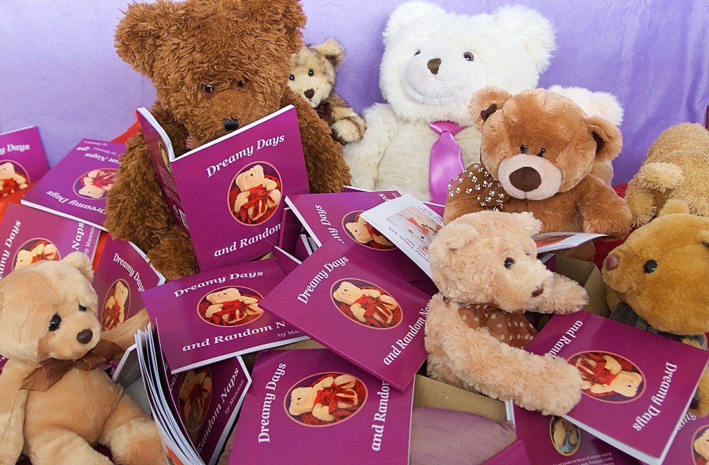 Mawson's friends start reading copies of his new book Dreamy Days and Random Naps