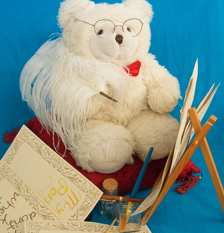 Mawson is one this worlds few bears who writes books. 