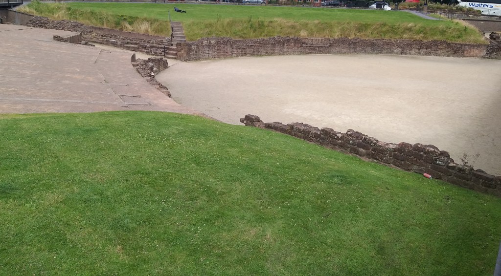 The arena of the amphitheatre at Chester