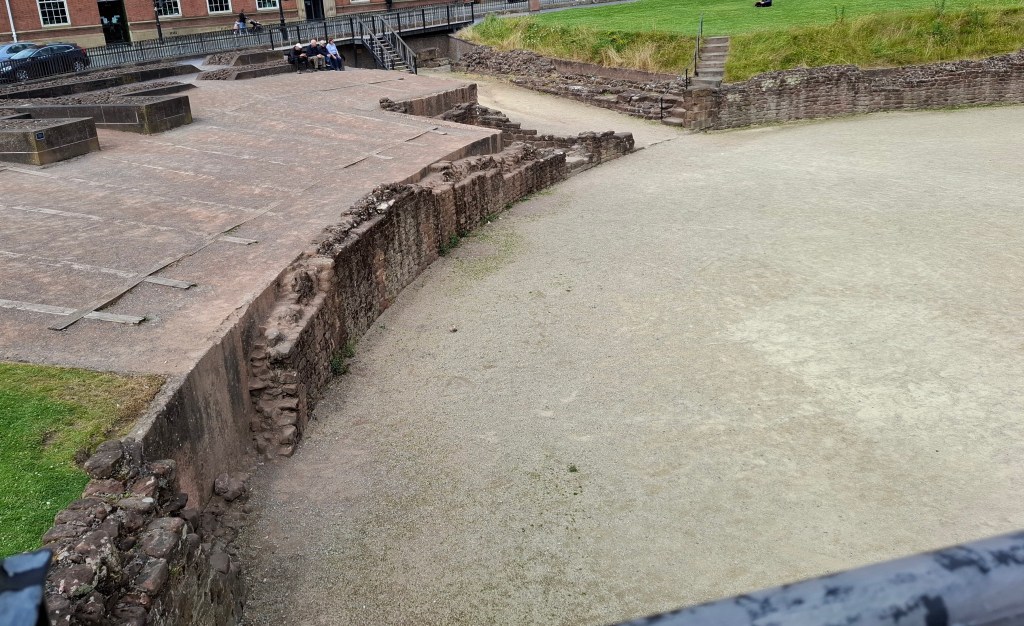 The arena of the amphitheatre at Chester