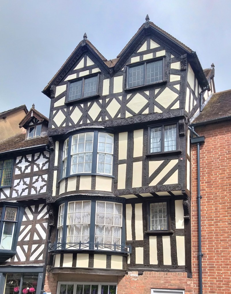 Tudor Style houses. Or Mock tudor