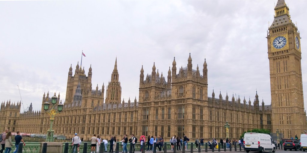Westminster. Where the parliament does parliamentary stuff