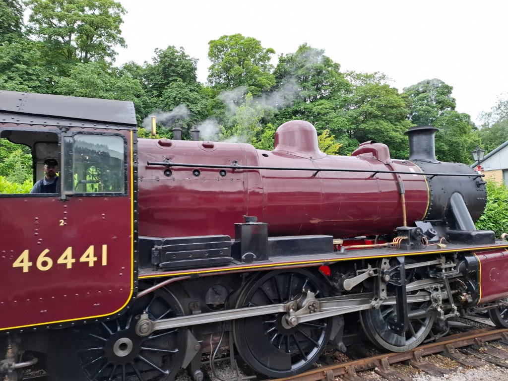 The Lakeside and Haverthwaite Steam Train w