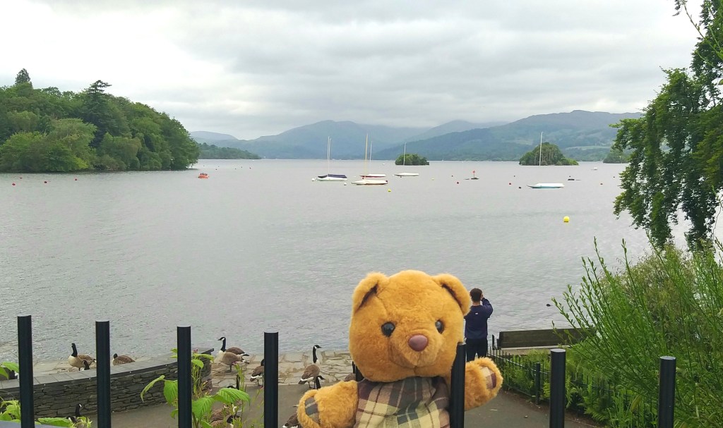 Scotty at Bowness and Windermere