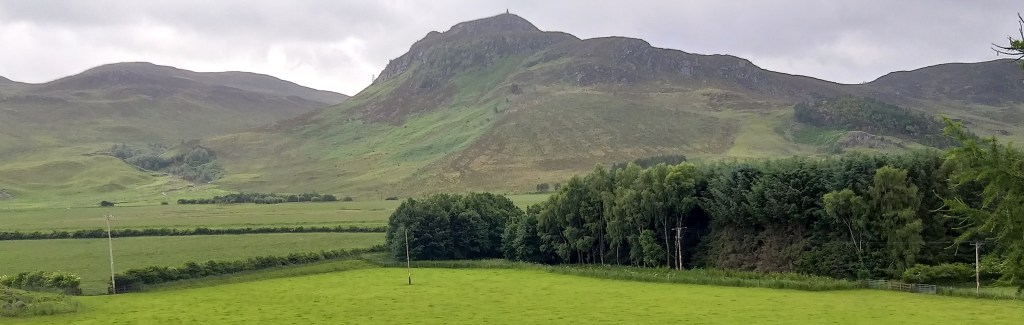 Scenery heading north from Glasgow