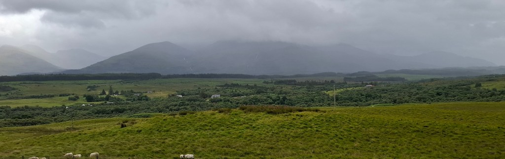 Ben Nevis (the UK’s highest summit) and Aonach Mòr. 