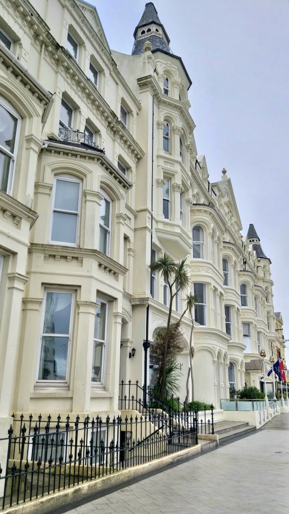 The empress Hotel. Most of the buildings still bear their names from the Victorian Era